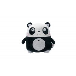 Plyšový mazlík/polštářek Panda 32 cm, černobílý